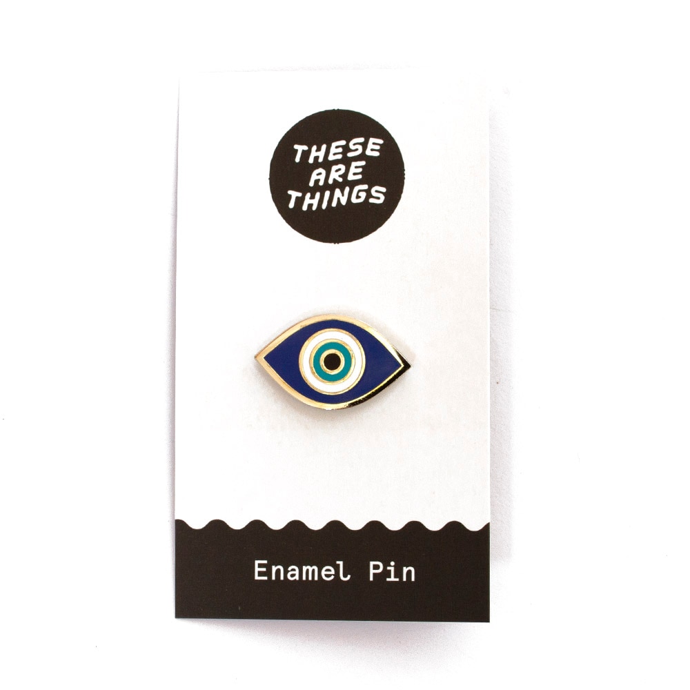 These are Things, Enamel Pin, Accessories, Women, Enamel, Evil Eye, 352830